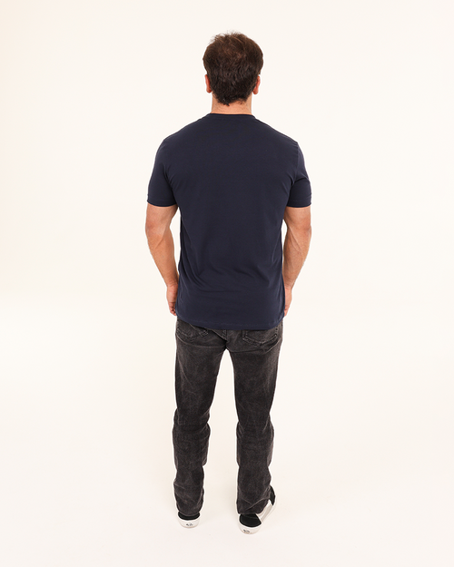Camiseta World Bless Logo – Azul Marinho