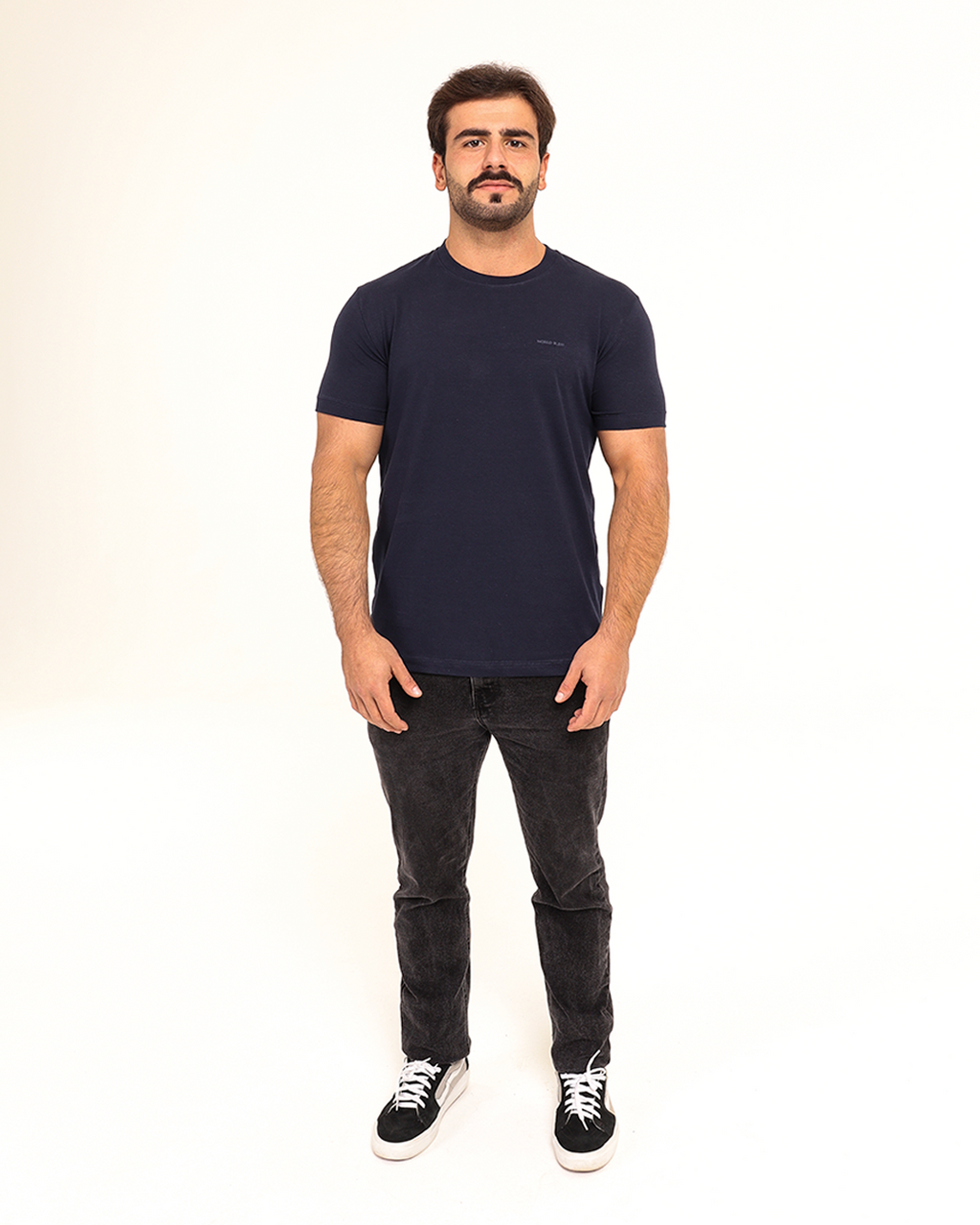 Camiseta World Bless Signature – Azul Marinho