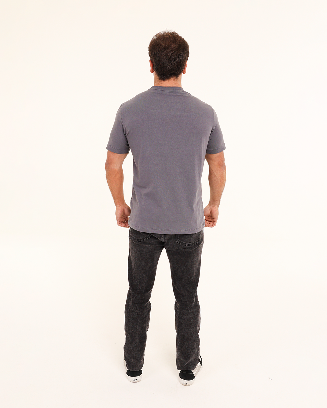 Camiseta World Bless Signature – Cinza Chumbo