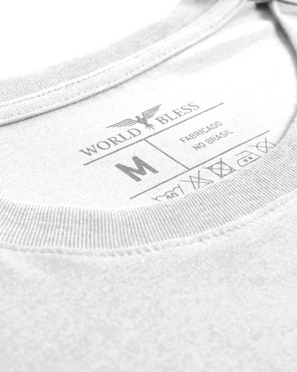 Camiseta World Bless Logo – White Classic