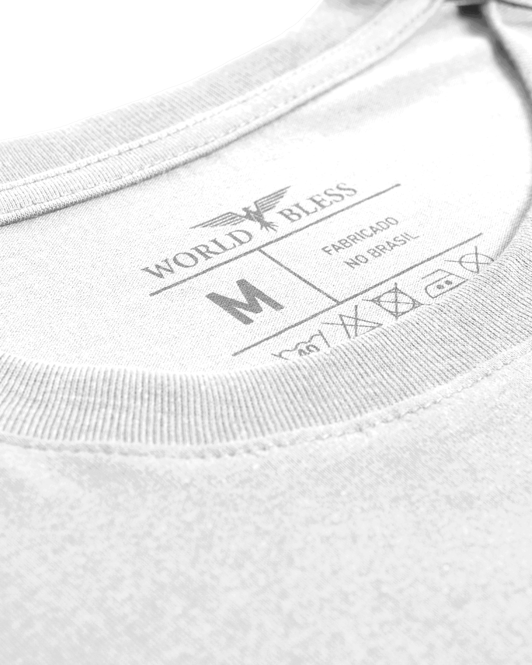 Camiseta World Bless Logo – White Classic